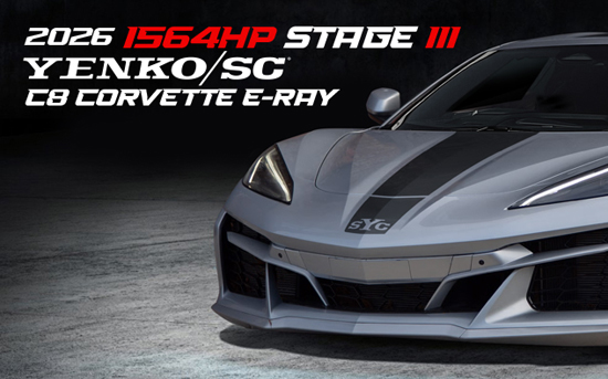 » 2026 1564HP Stage III Yenko/SC C8 Corvette E-Ray